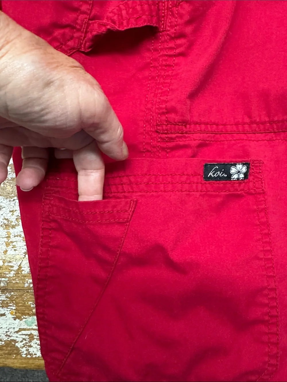 Koi Cargo Pants with Pockets. PS